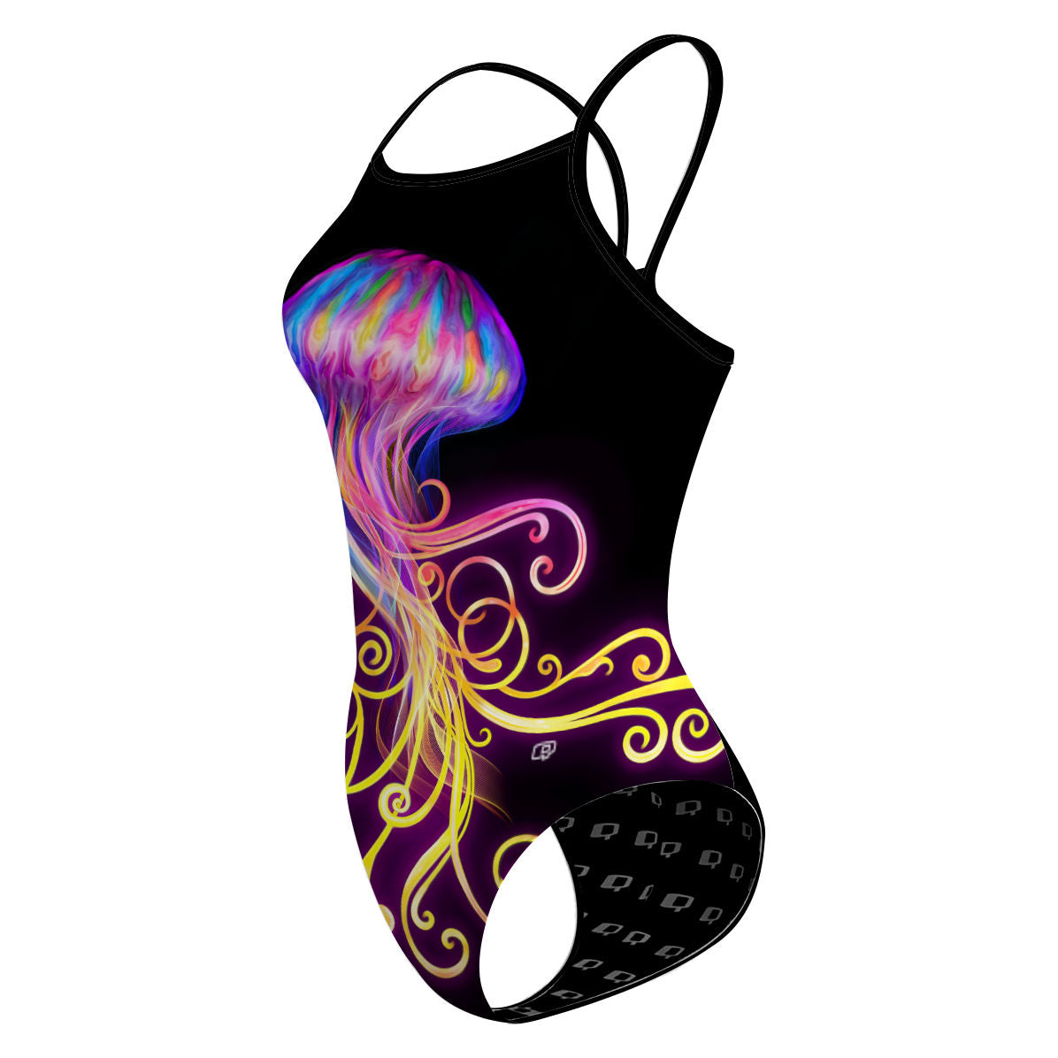 Jellyfish Flow - Skinny Strap Swimsuit