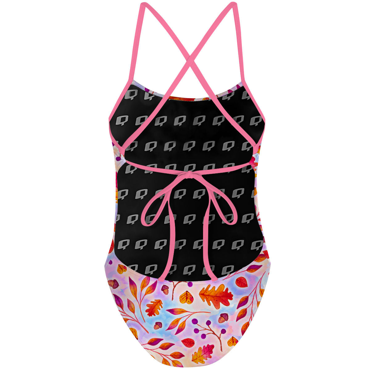 Tumbling Treasures - Tieback One Piece Swimsuit