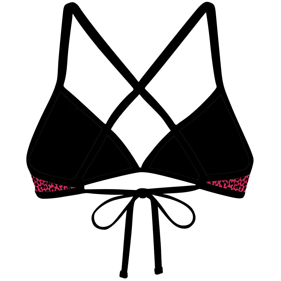 saige top - Tieback Bikini Top