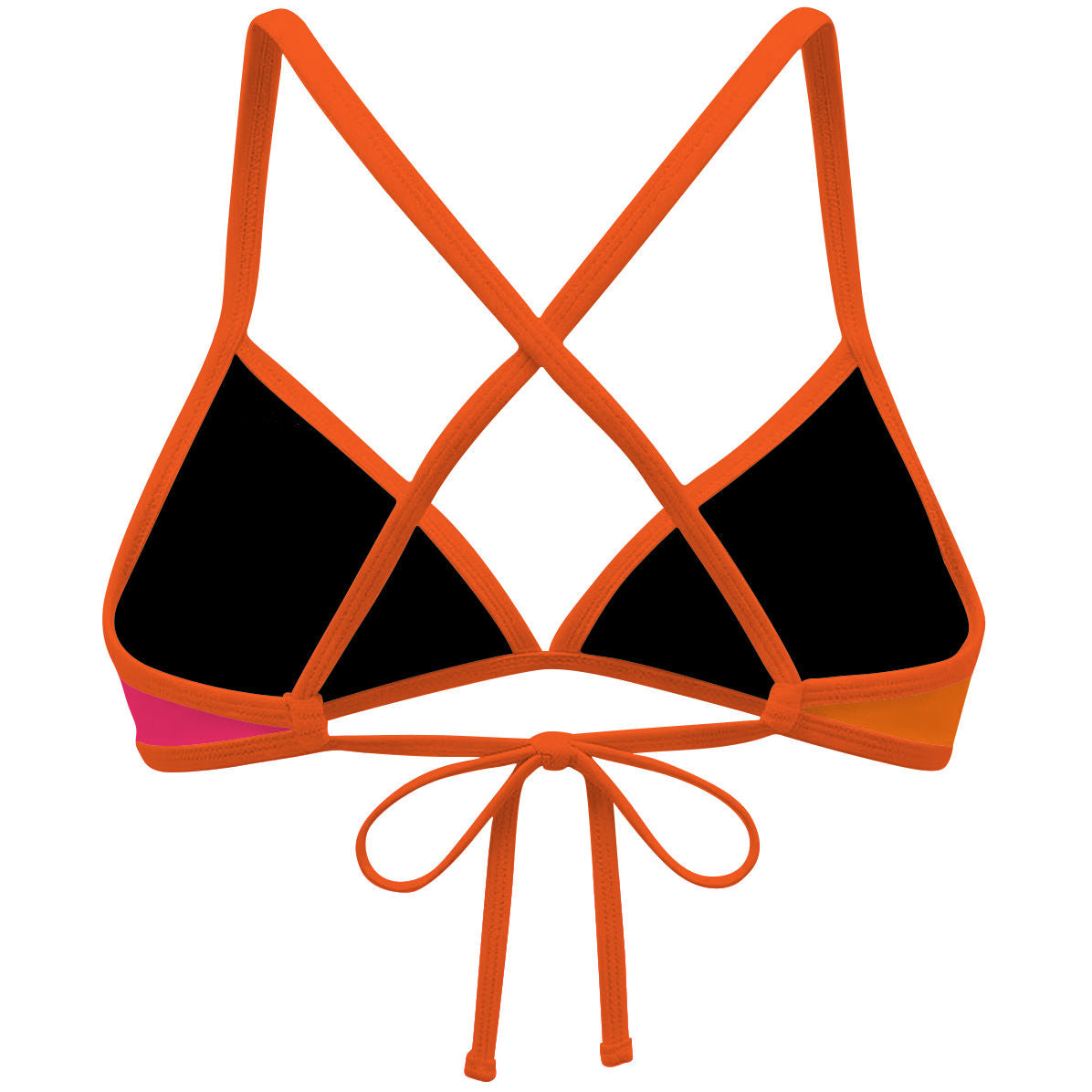 Fade Spectrum Tieback Bikini Top, view 2
