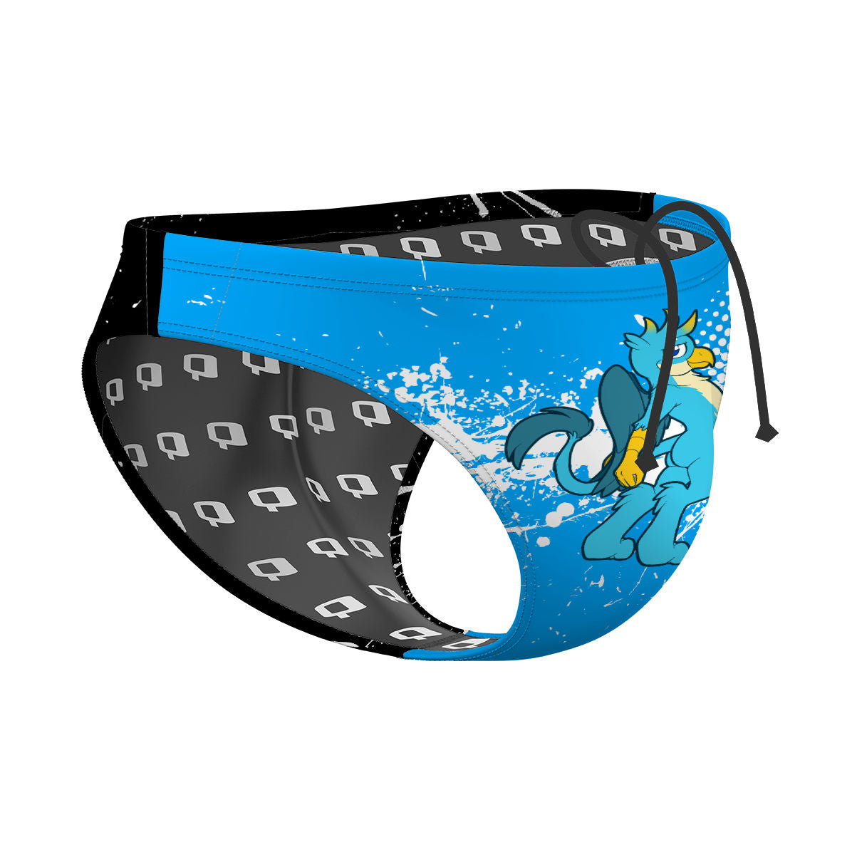 Gallus and ponies - Waterpolo Brief Swimsuit