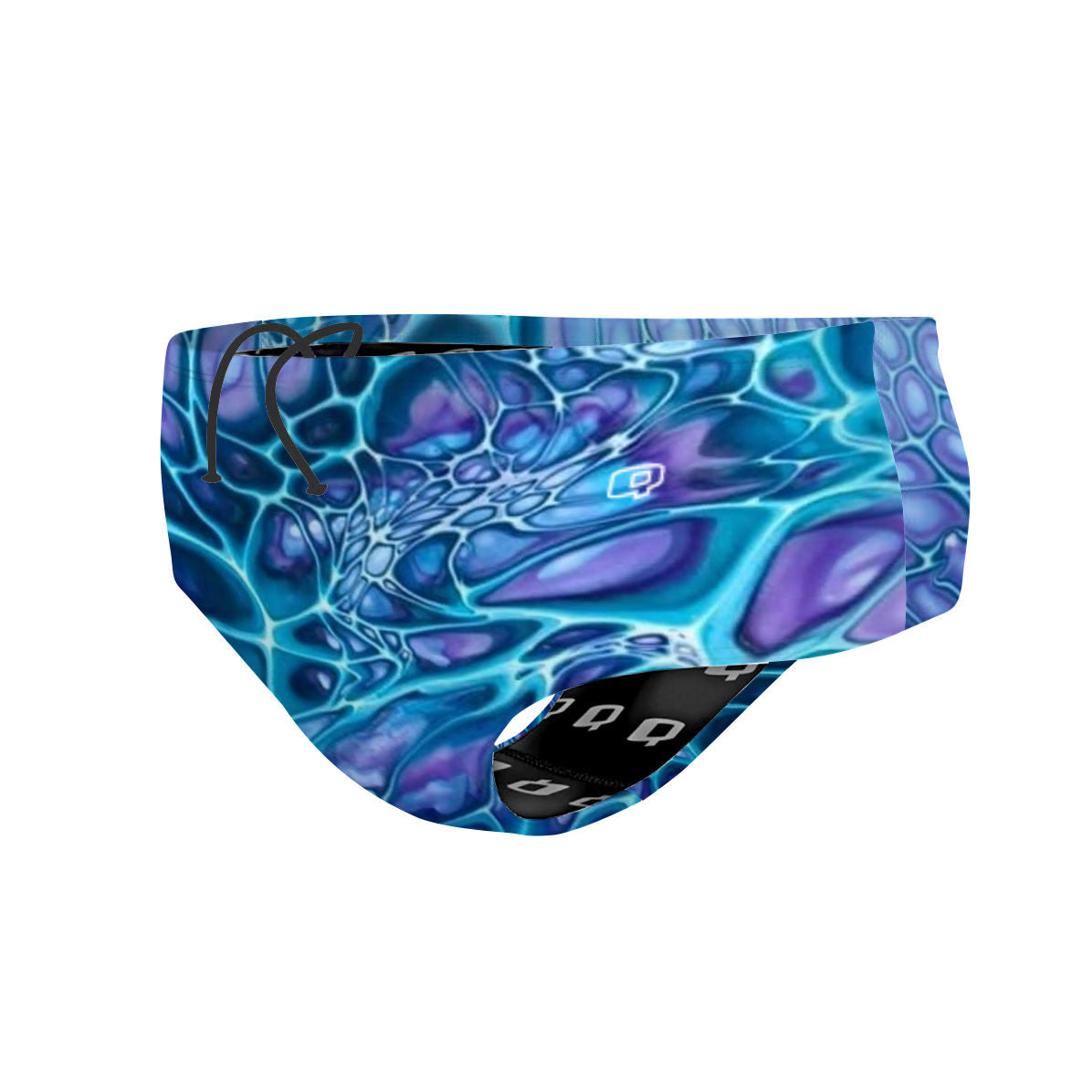 purple splash brief - Classic Brief Swimsuit
