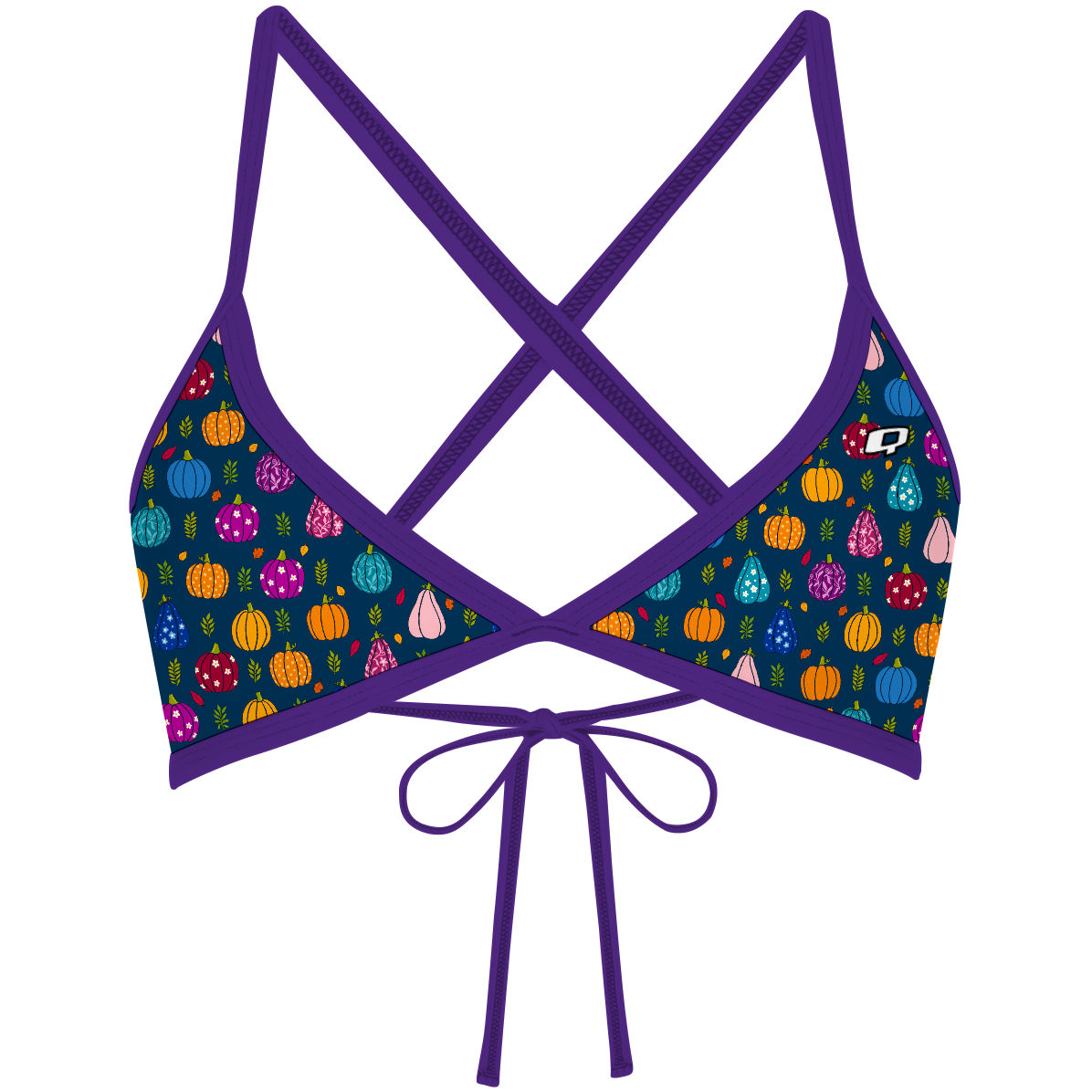 Groovy Gourds - Tieback Bikini Top