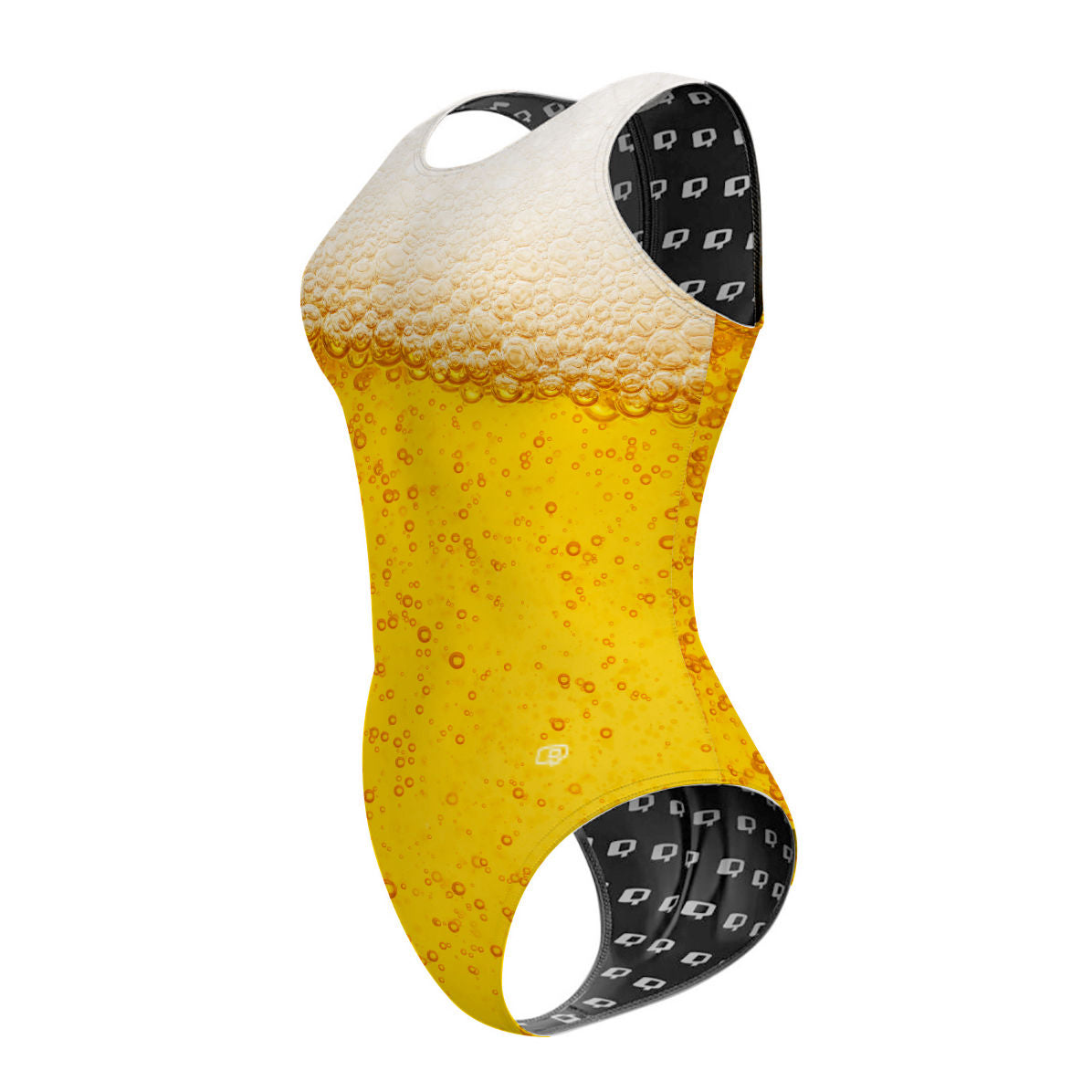 Beer with me - Women's Waterpolo Swimsuit Classic Cut