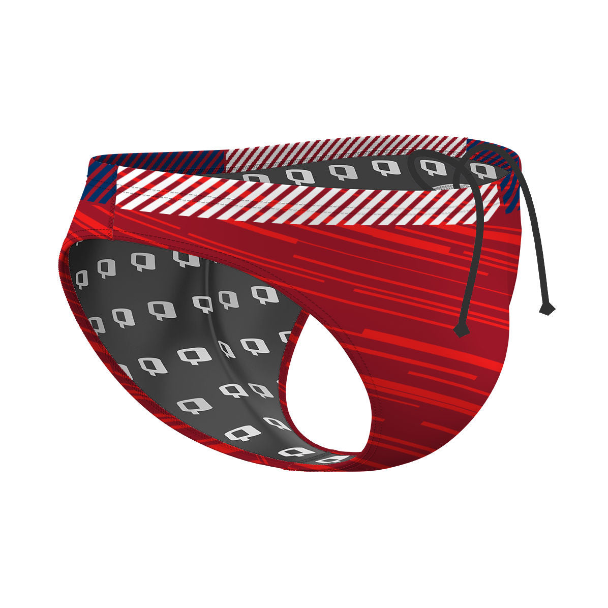 Patriot Red Tidal - Waterpolo Brief Swimsuit