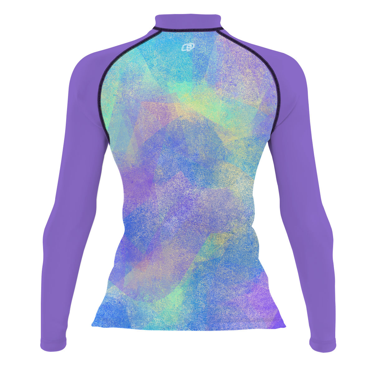 Abstract Marks - Women's Surf UPF50+ Long Sleeve Rash Guard