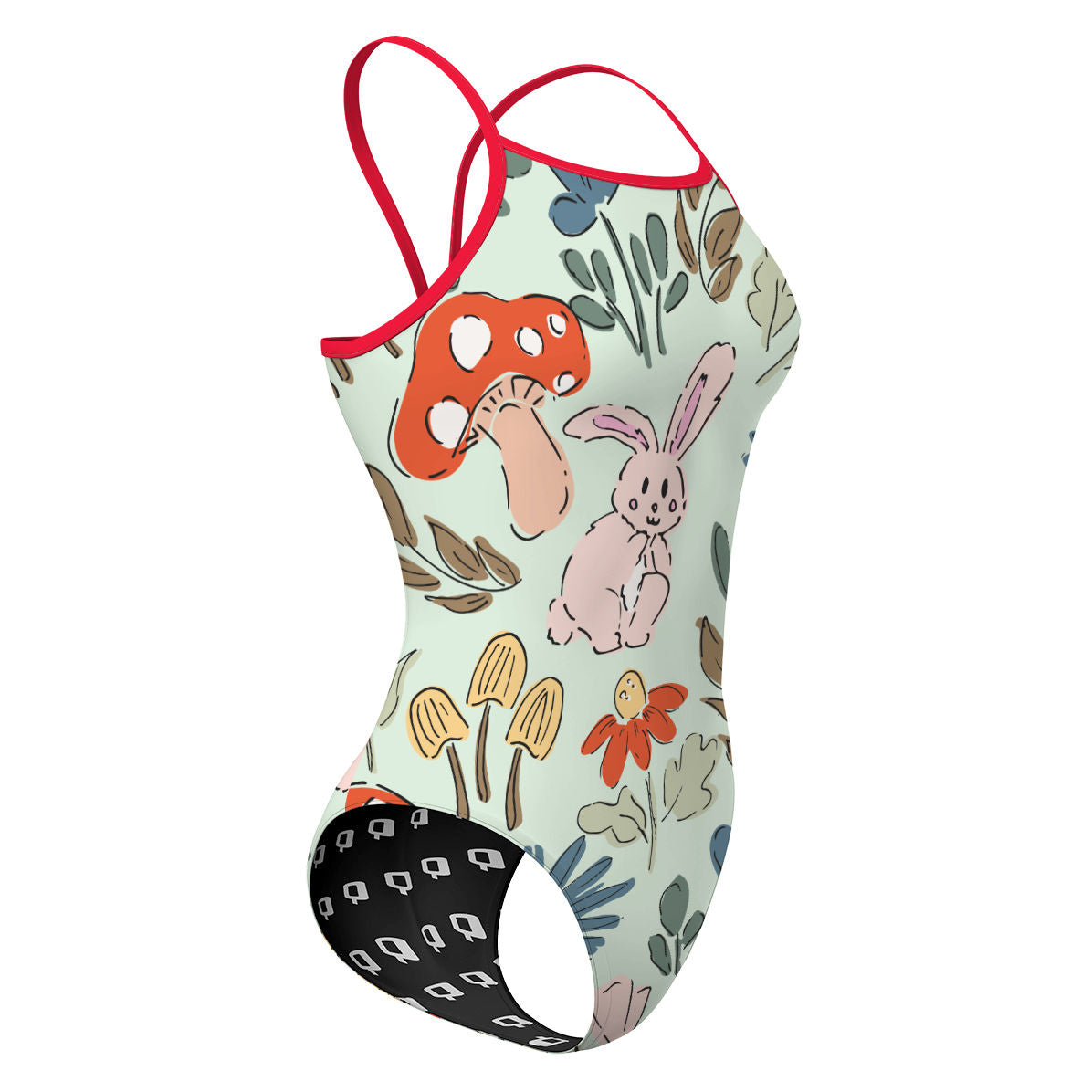Bunny Hop - Sunback Tank Swimsuit