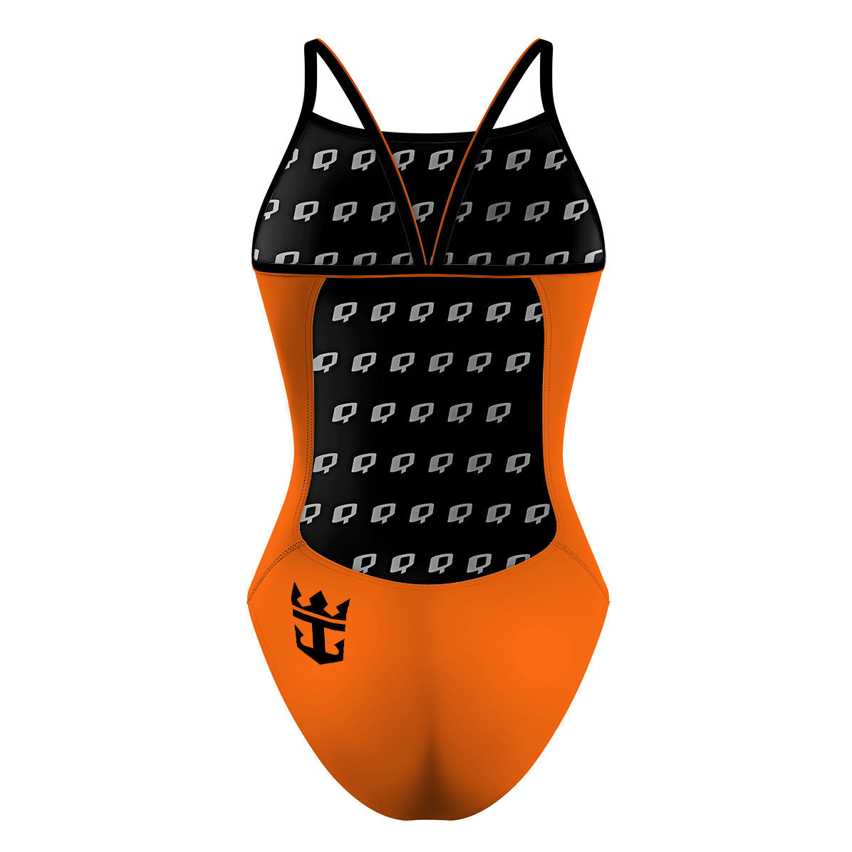 RCCL Orange - Sunback Tank Swimsuit