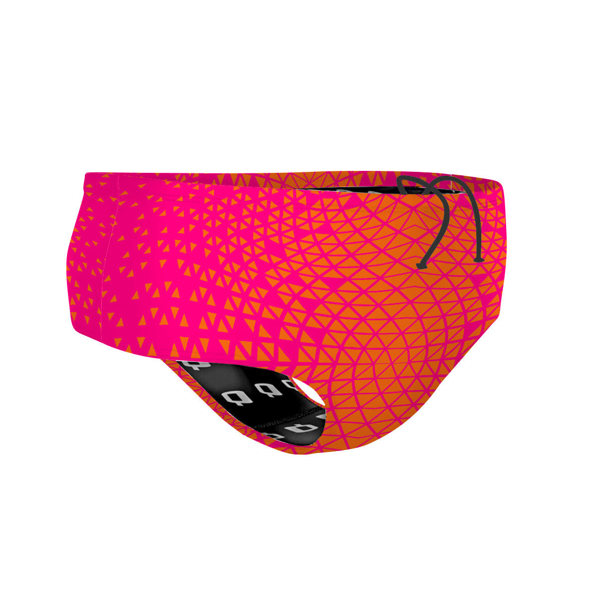 Pink/ Orange Geometry - Classic Brief Swimsuit