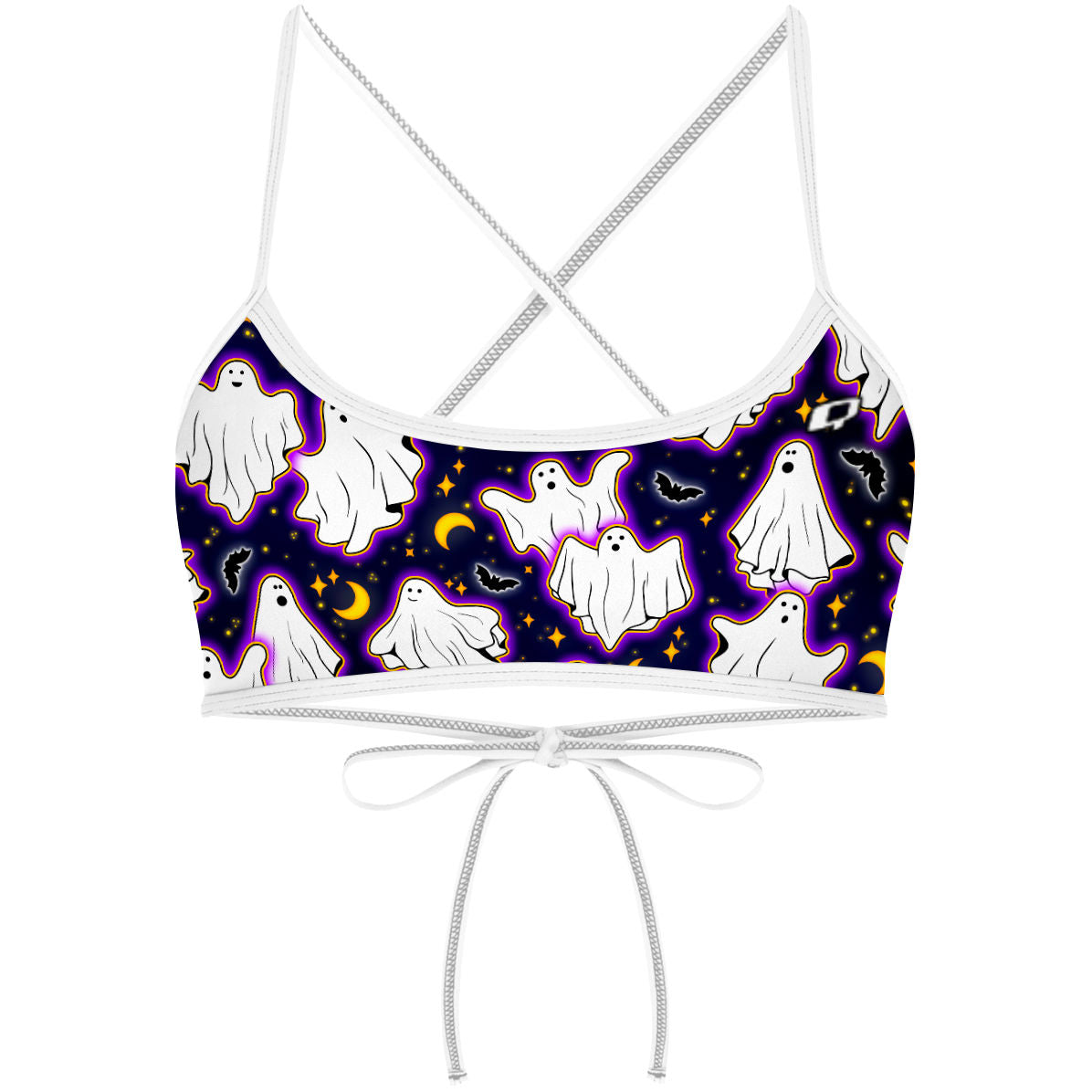 Boo-tiful Night - Ciara Tieback Bikini Top