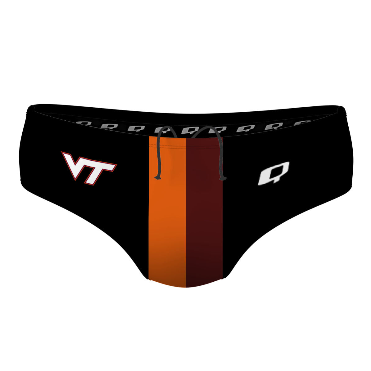 Hokie Tracks White - Classic Brief Swimsuit
