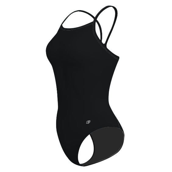 8/25/2026 - Solid Skinny Strap Swimsuit