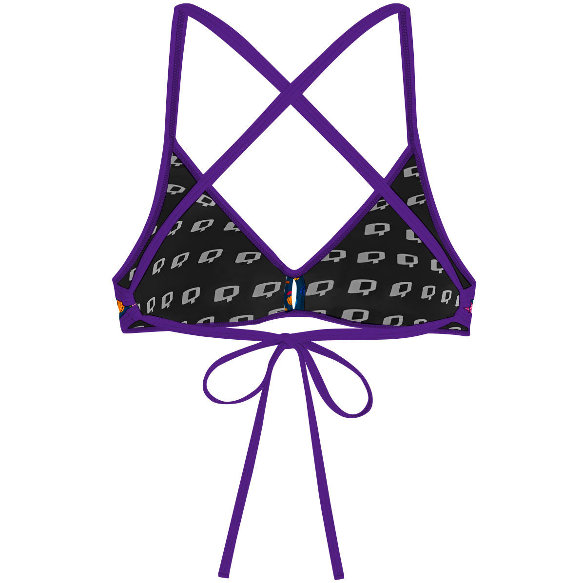 Groovy Gourds - Demi Tieback Bikini Top