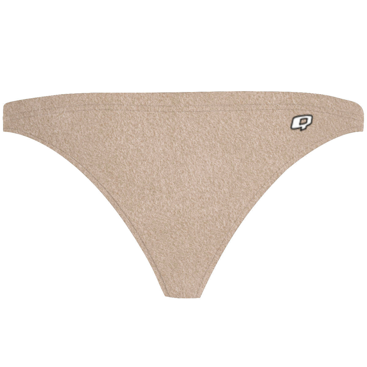 Beige Suede - Tieback Bikini Bottom