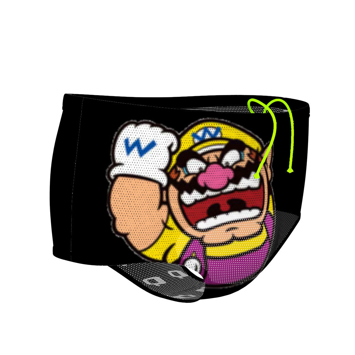 Landon is Wario - Mesh Drag Swimsuit
