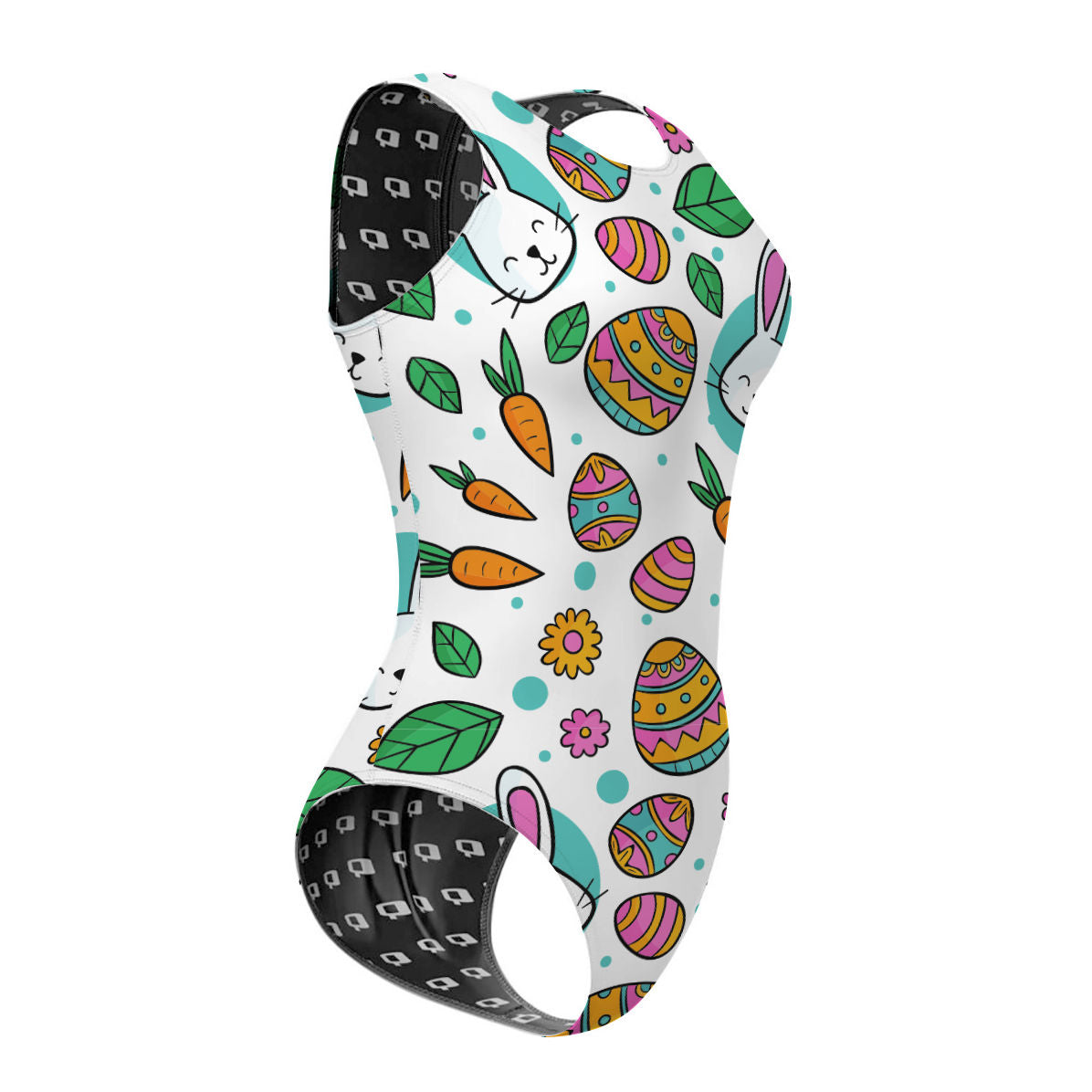 Easter - Women's Waterpolo Swimsuit Classic Cut
