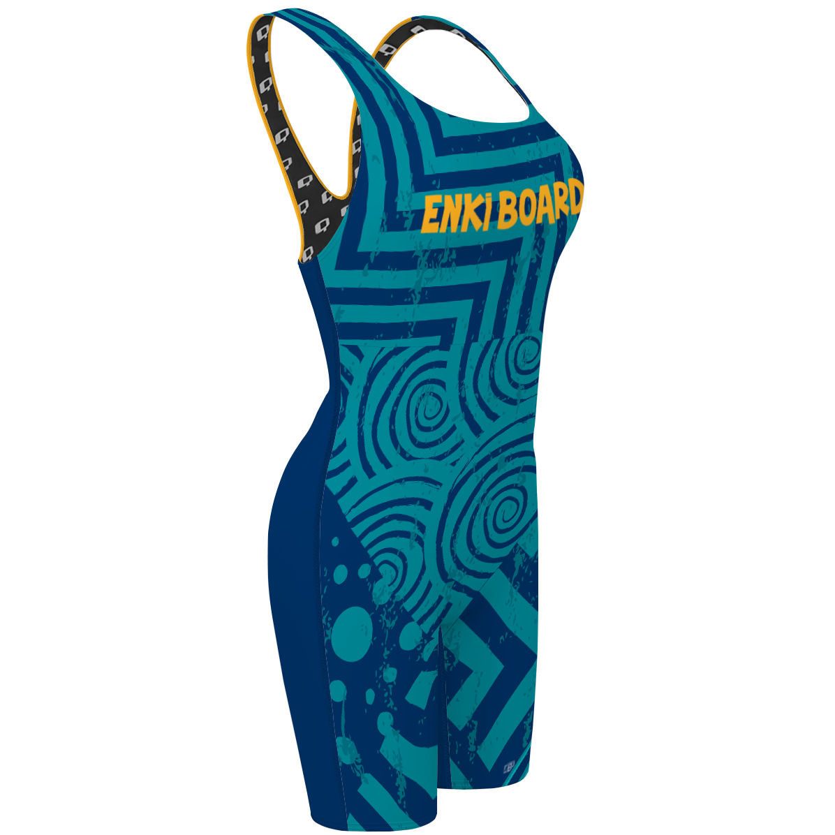 Enki Board Blues - Classic Strap Long Knee Women Jammer
