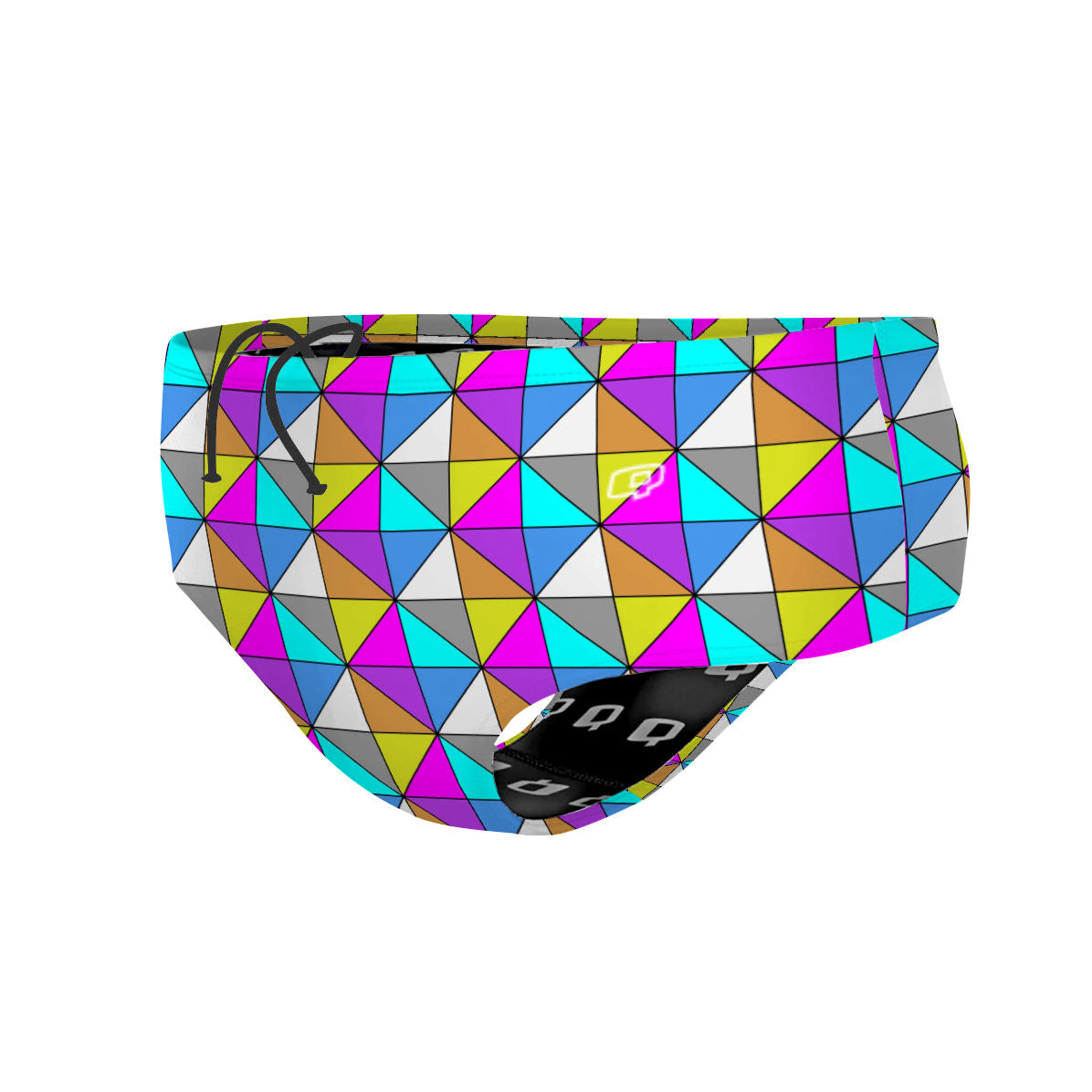Geometric Pattern Brief - Classic Brief Swimsuit