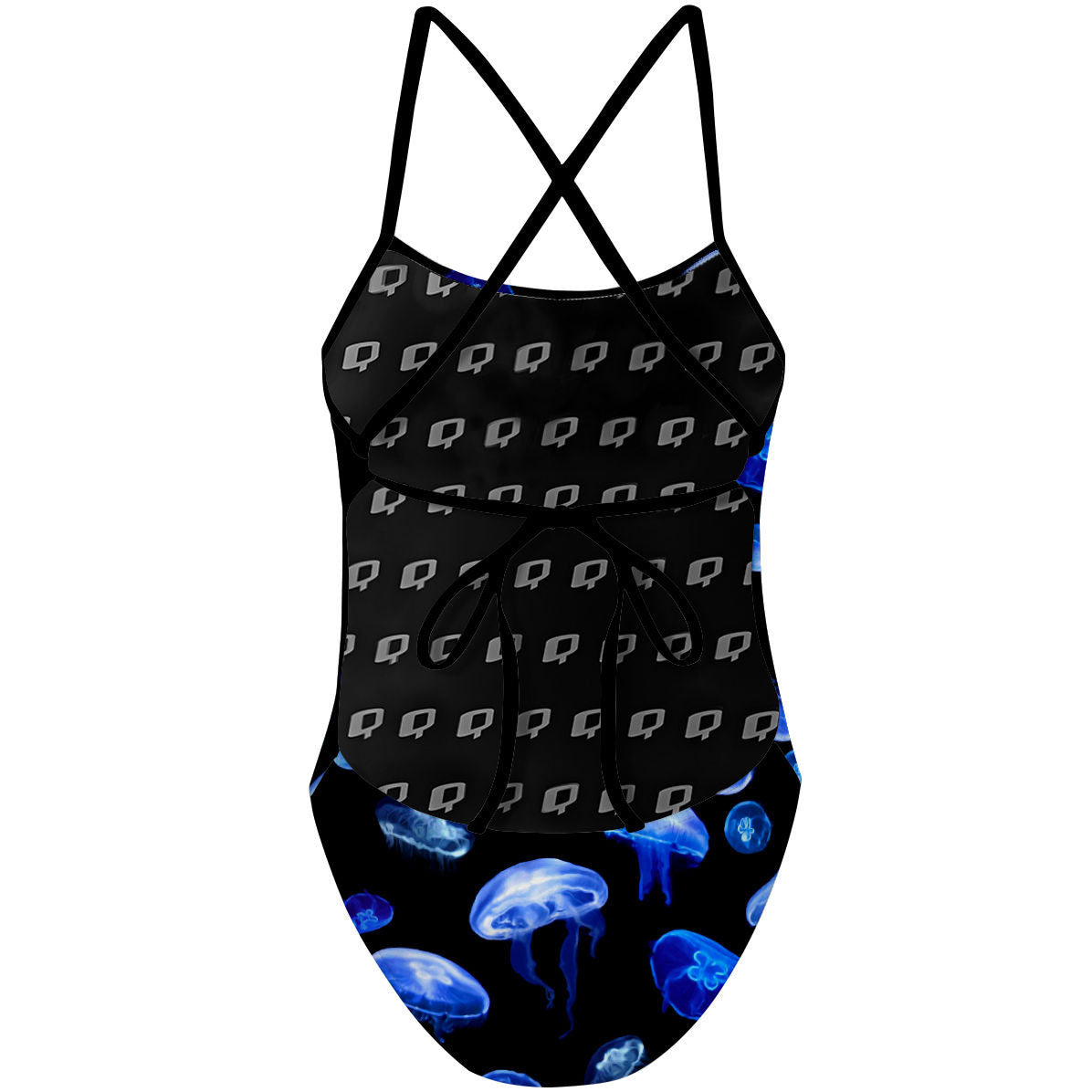 Dance of the Jellies - Tieback One Piece Swimsuit