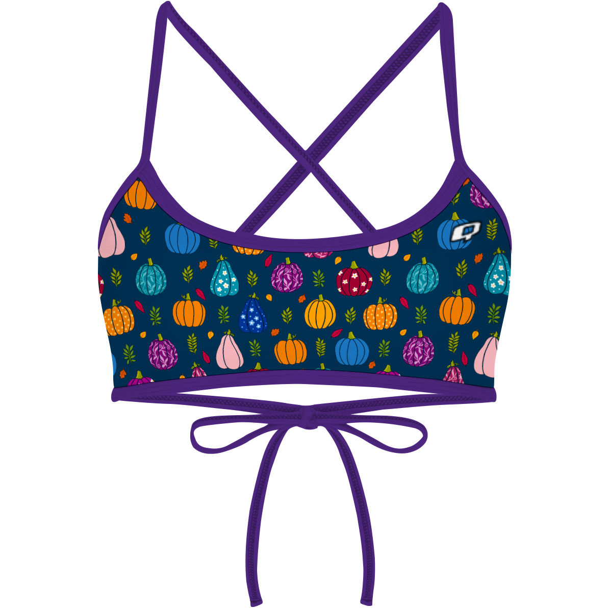 Groovy Gourds - Ciara Tieback Bikini Top