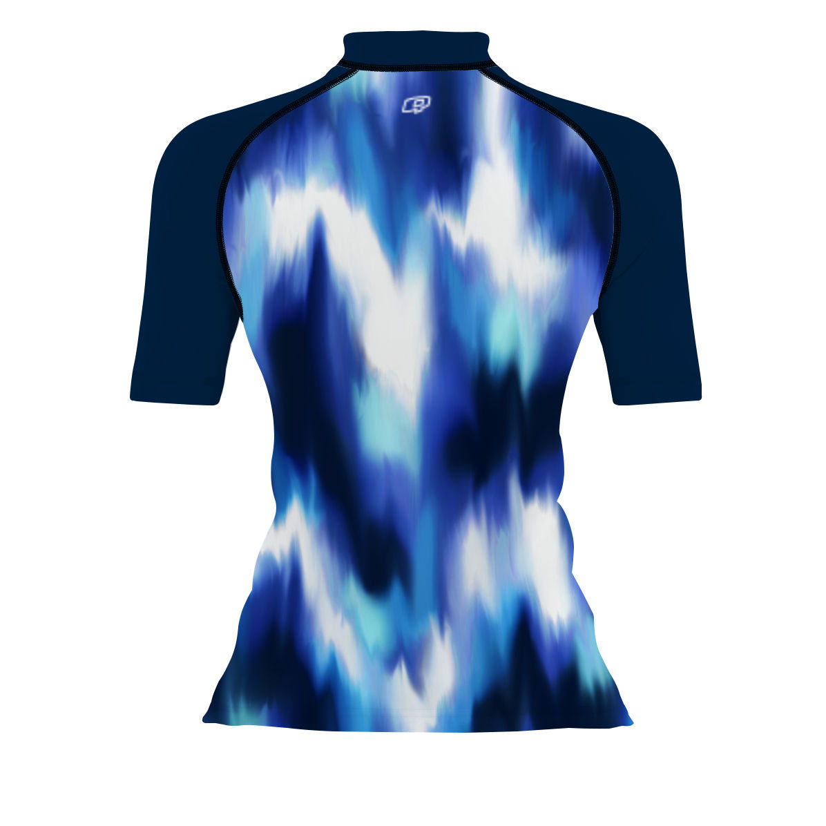 Marbled Movement - Women's Surf UPF50+ Short Sleeve Rash Guard