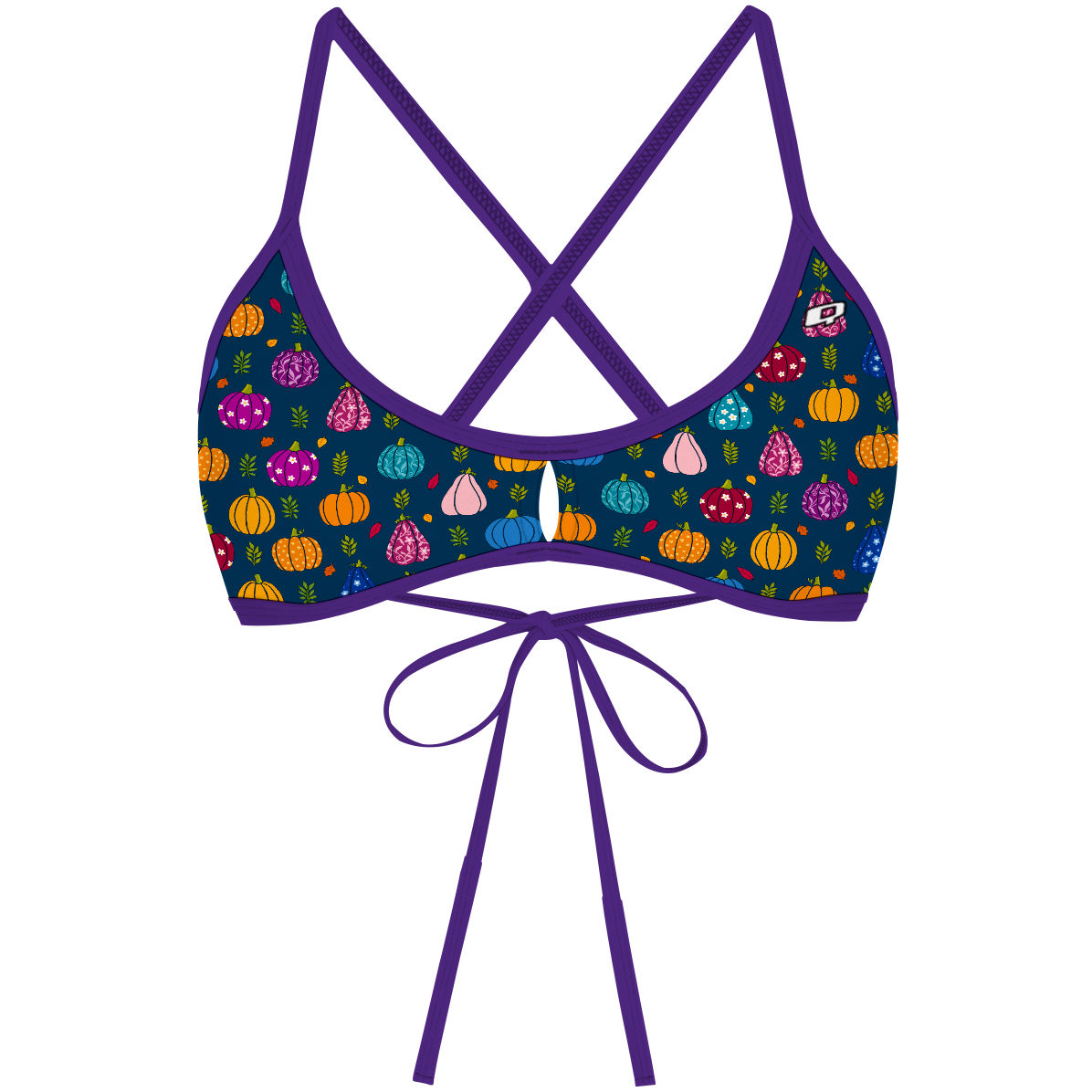 Groovy Gourds - Demi Tieback Bikini Top