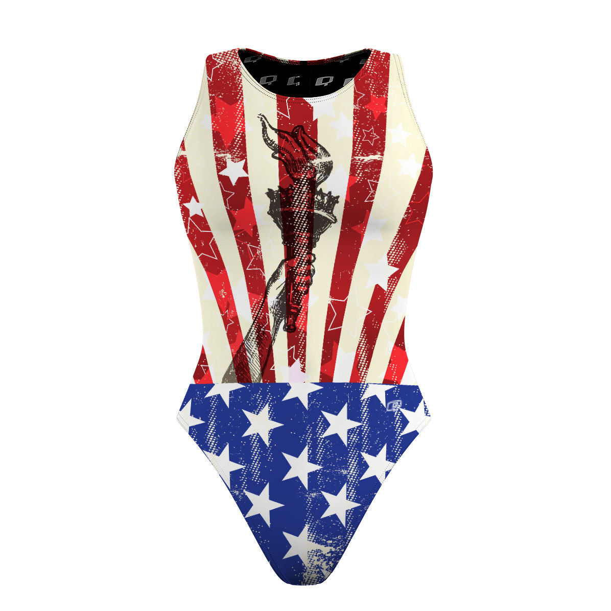Independence - Women's Waterpolo Swimsuit Classic Cut