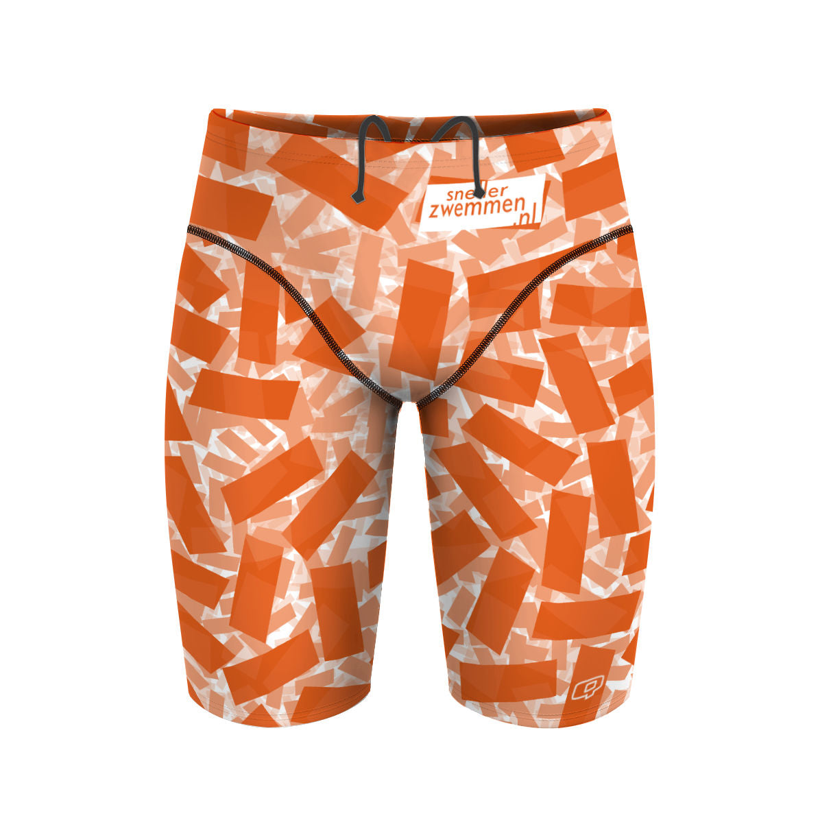 oranje sw jammer voorkant - Atlas Jammer Swimsuit