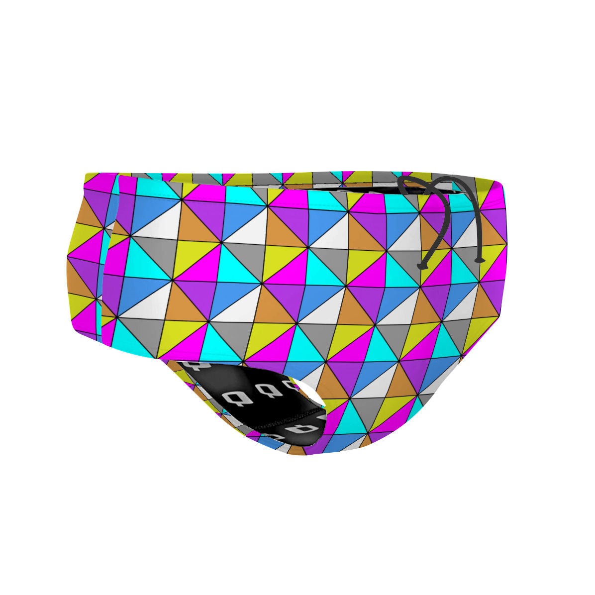 Geometric Pattern Brief - Classic Brief Swimsuit