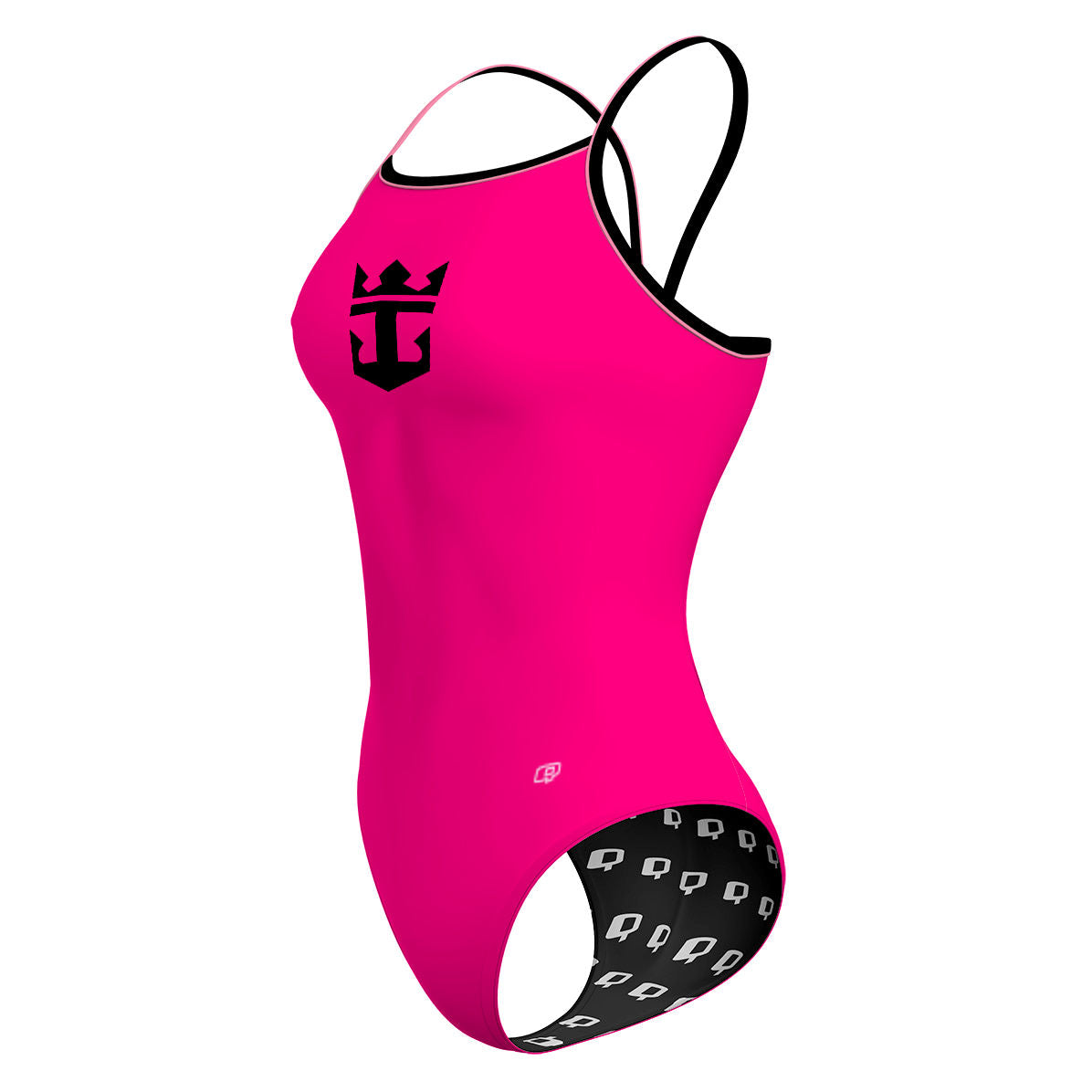 Hot pink RCCL - Sunback Tank Swimsuit