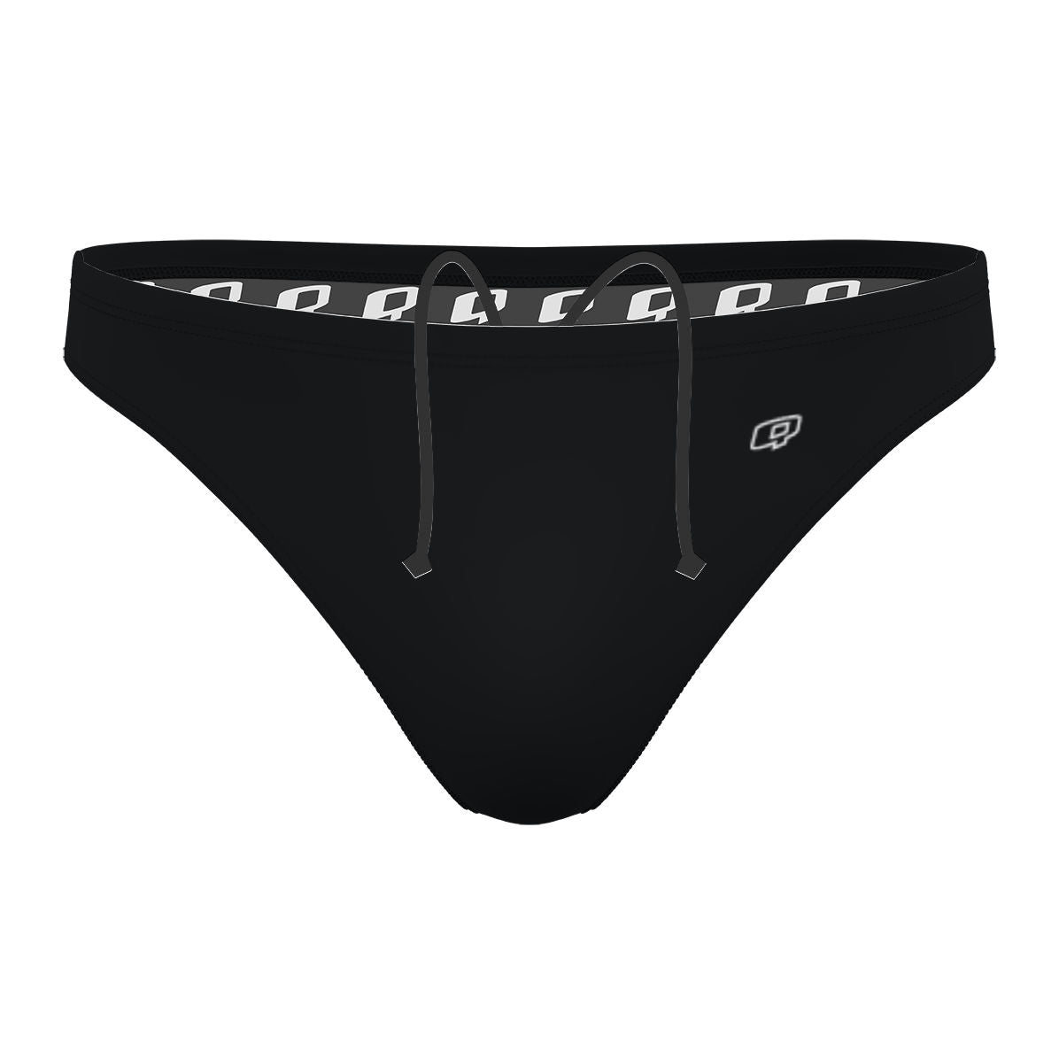 Solid Black - Waterpolo Brief