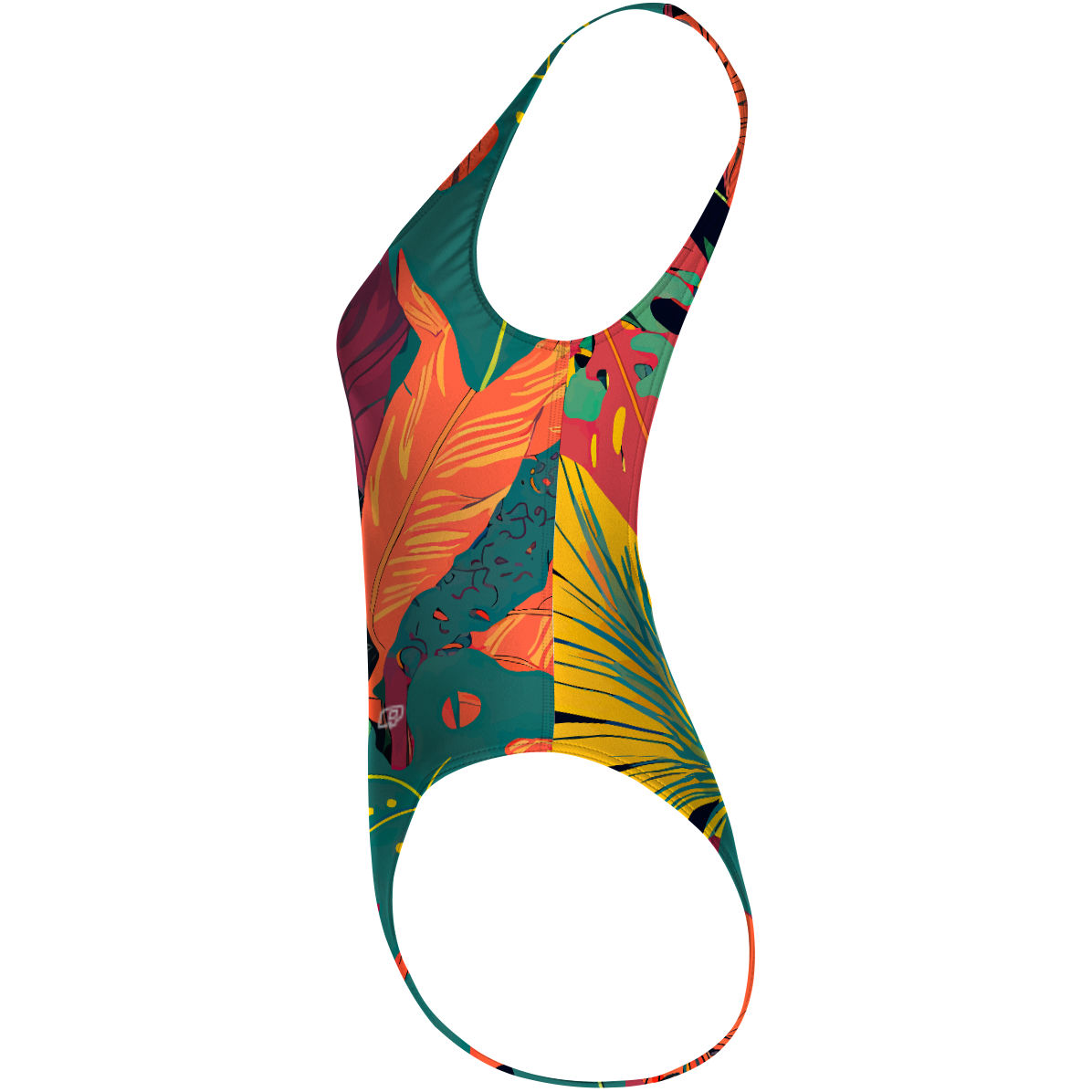 Monsteras Dream - High Hip One Piece Swimsuit