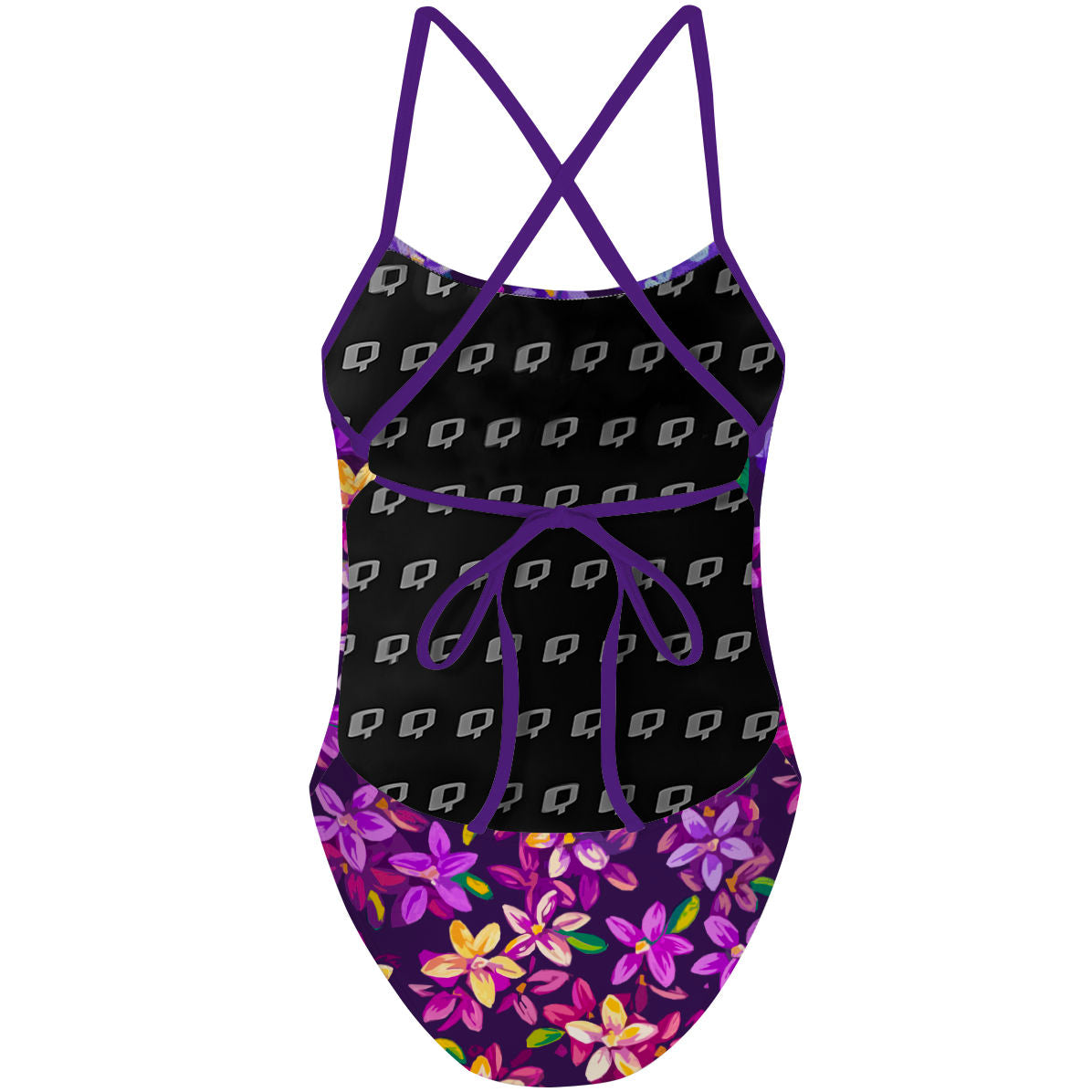 Fairy Flowers - Tieback One Piece Swimsuit