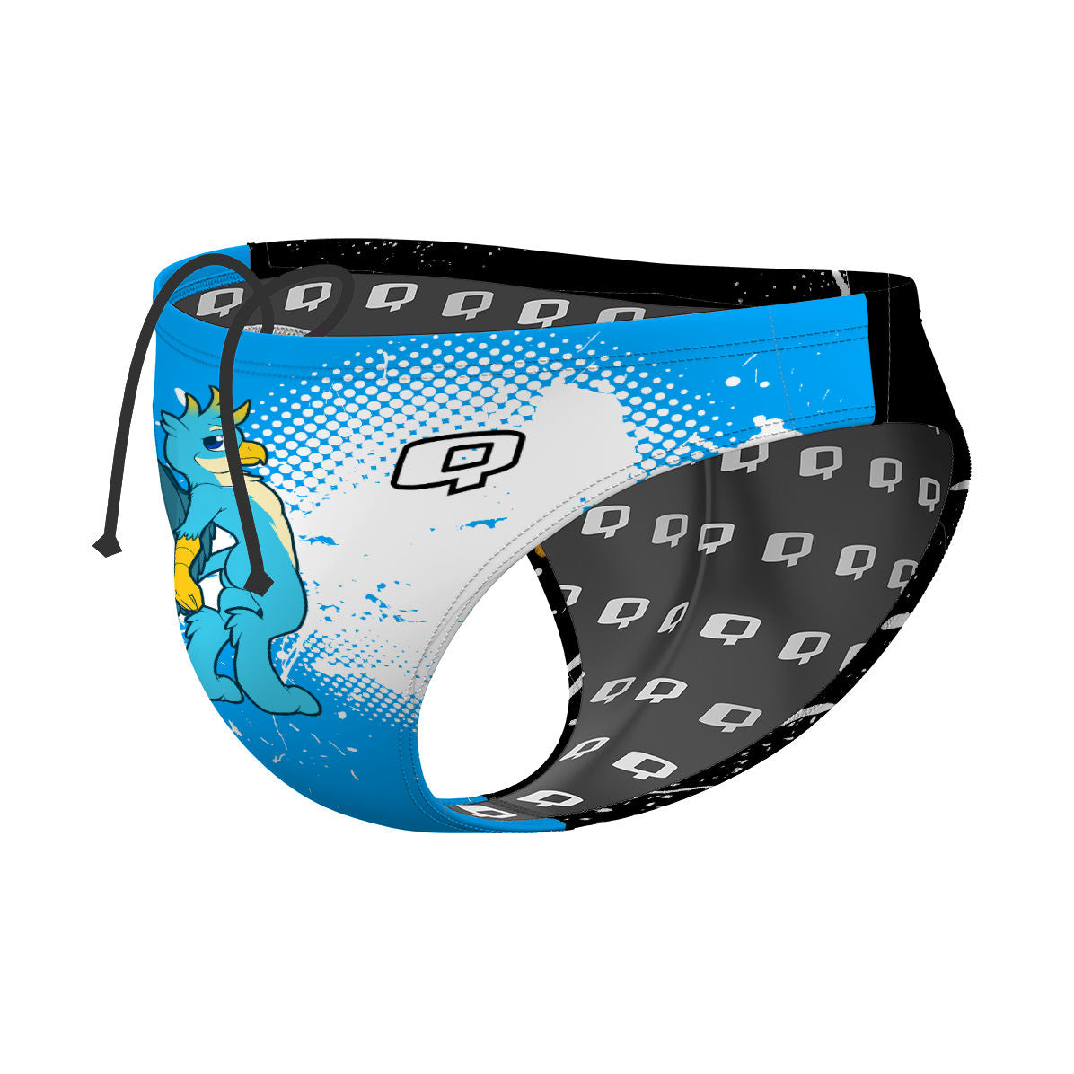 Gallus and ponies - Waterpolo Brief Swimsuit