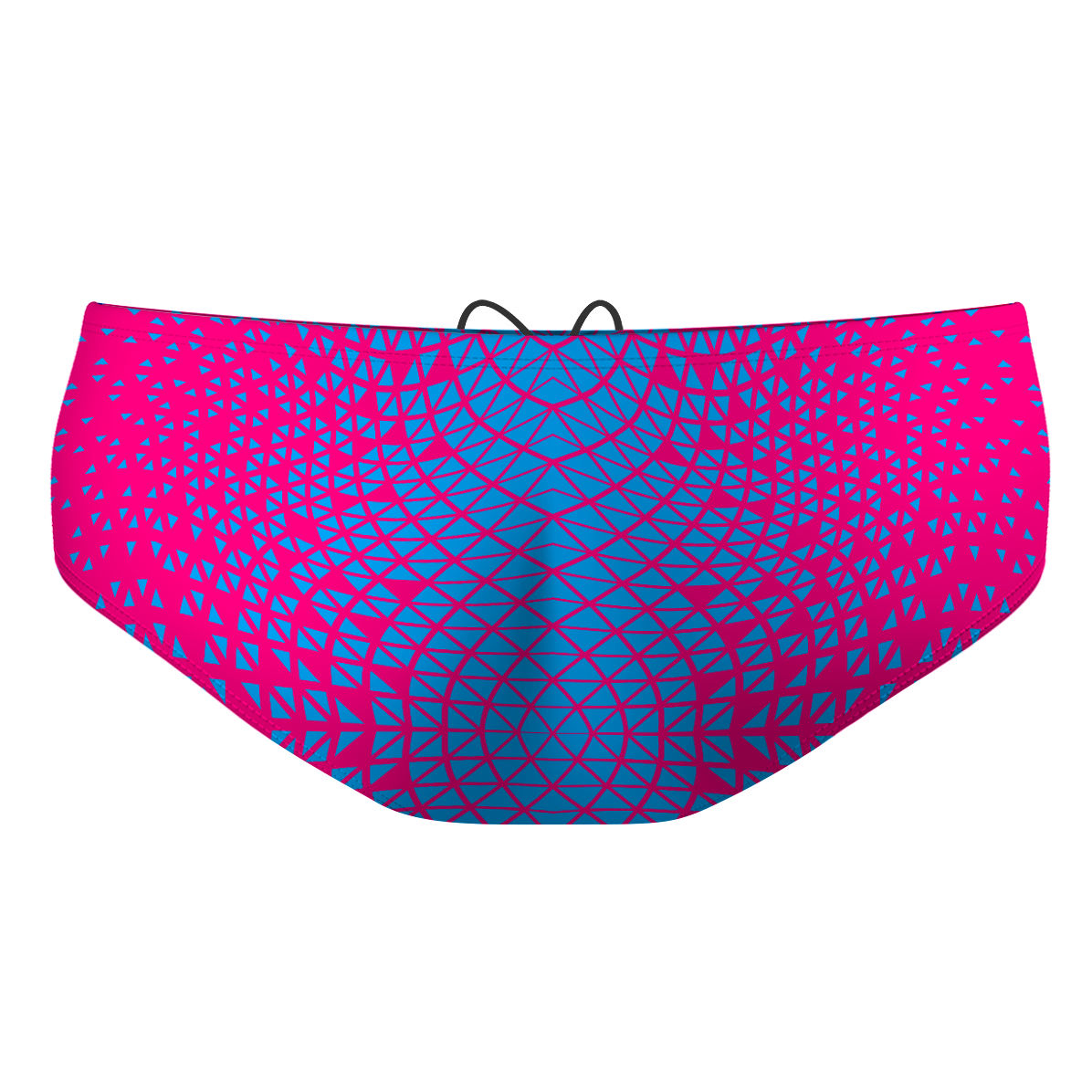 Pink/ Turqouise Geometry - Classic Brief Swimsuit