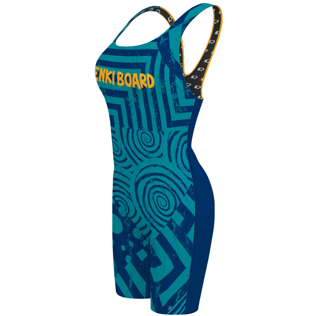 Enki Board Blues - Classic Strap Long Knee Women Jammer