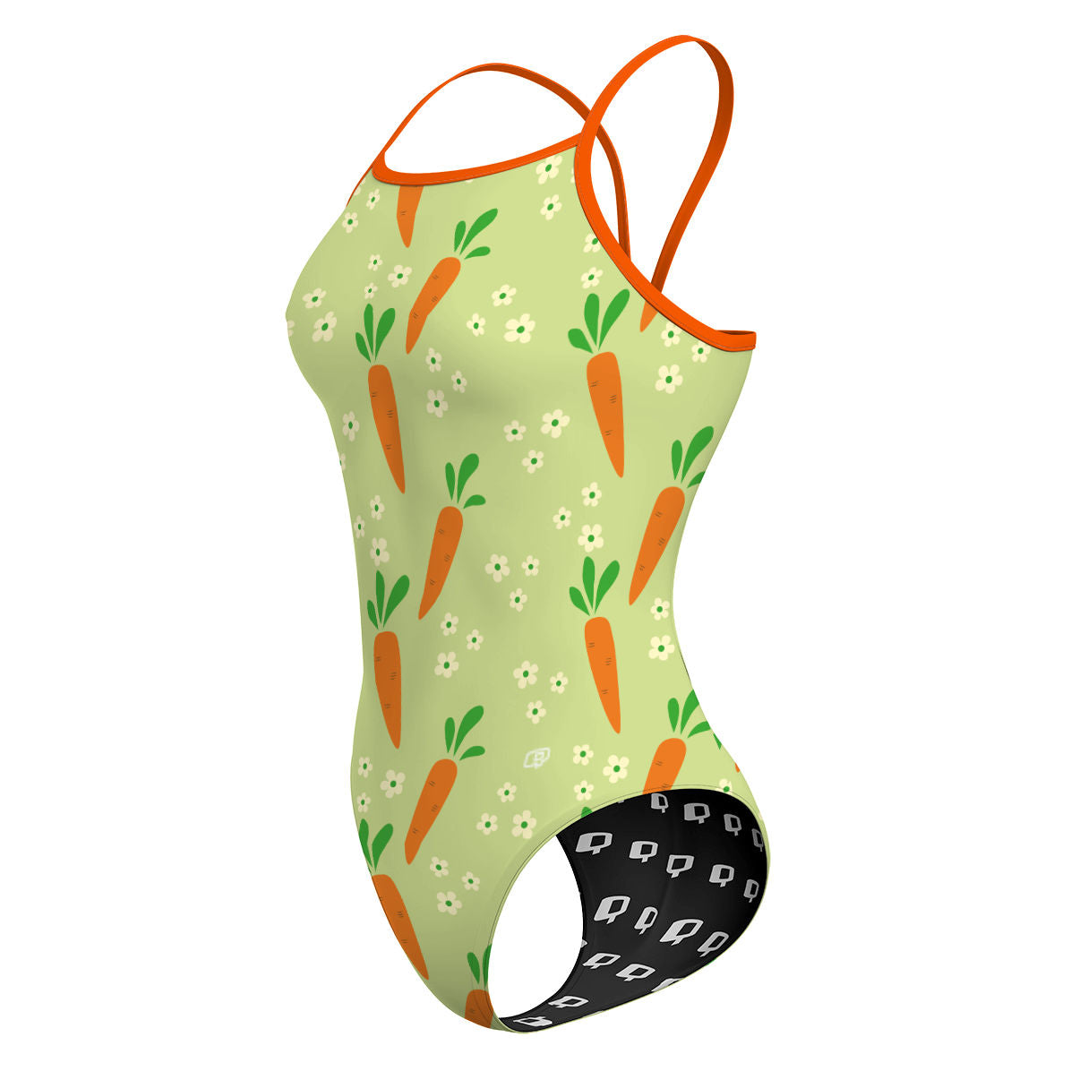 Carrot Garden- Sunback Tank Swimsuit