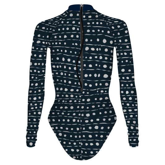 Polka Sea- Surf Swimming Suit Classic Cut