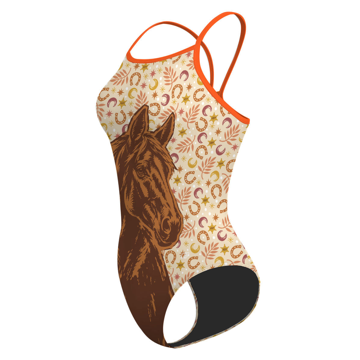 Sheriffs Horse - Skinny Strap Swimsuit