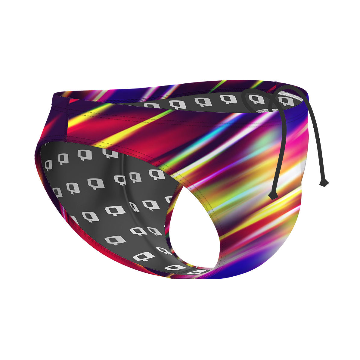 Abstract Bright - Waterpolo Brief Swimsuit