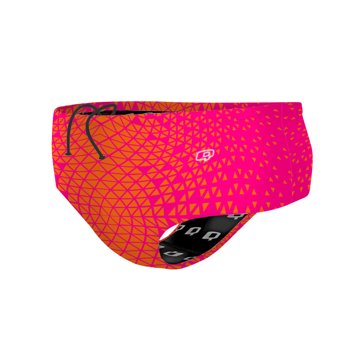 Pink/ Orange Geometry - Classic Brief Swimsuit