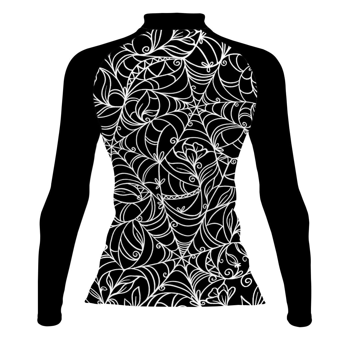 Spiderweb Temptation - Women's Surf UPF50+ Long Sleeve Rash Guard