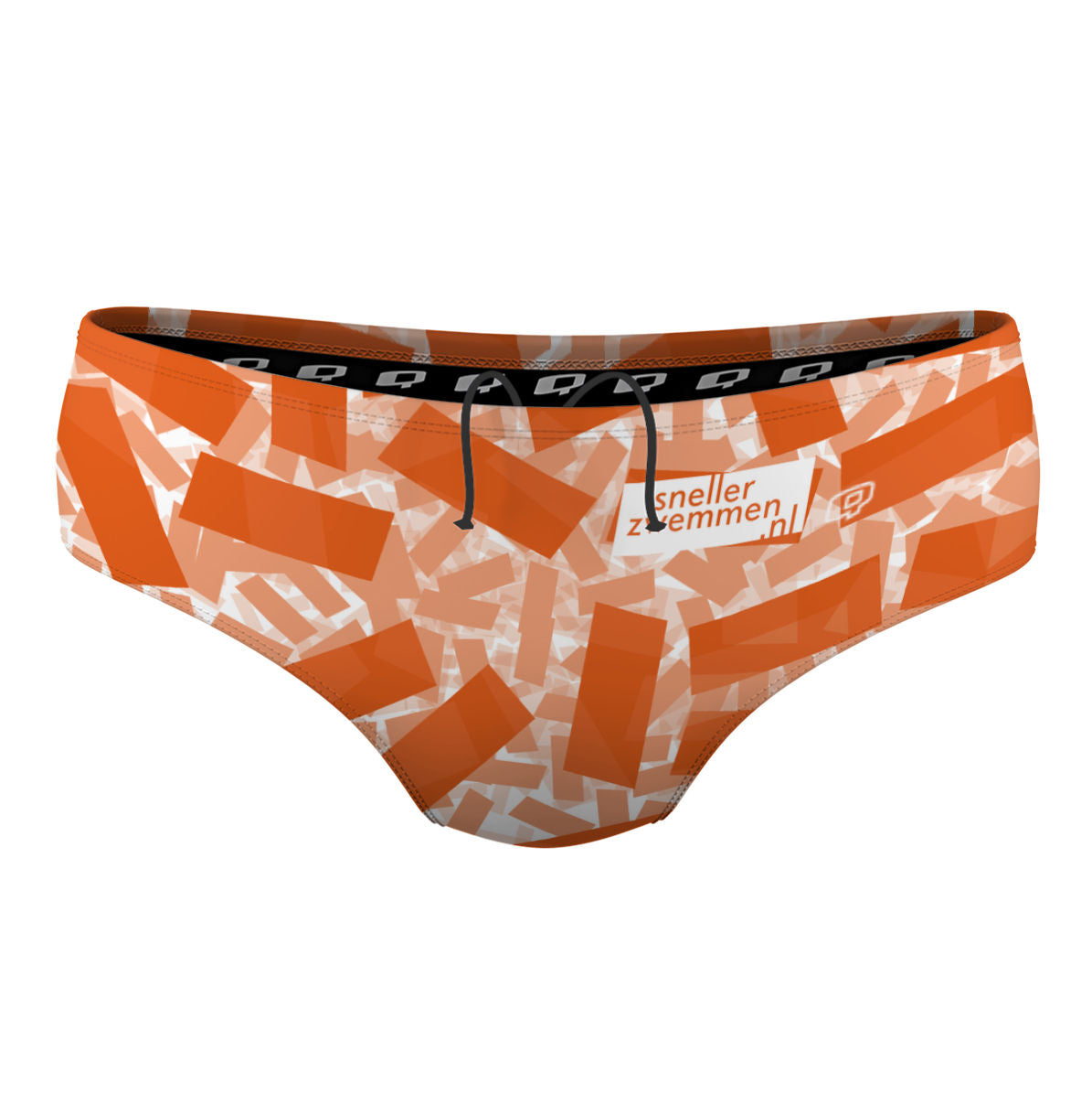 oranje sw scattered voorkant - Classic Brief Swimsuit