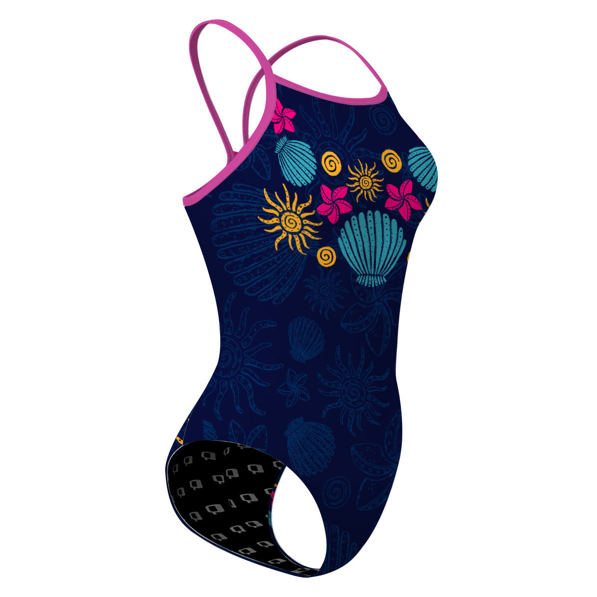 Sunflower beach - Skinny Strap Swimsuit