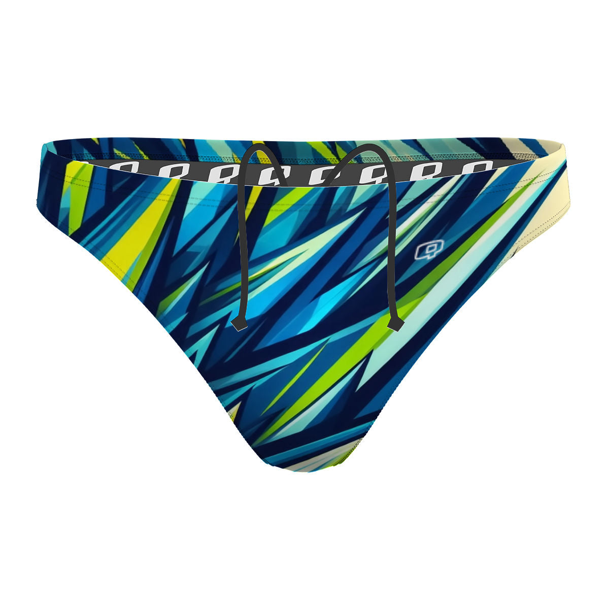 spikes-green - Waterpolo Brief Swimsuit