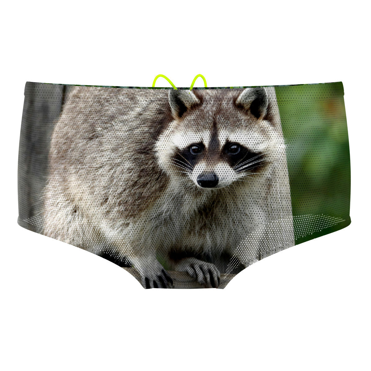 LANDON IS A RACCOON - Mesh Drag Swimsuit