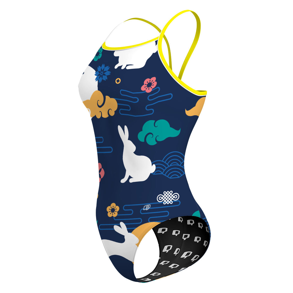 Moonlight Bunnies - Sunback Tank Swimsuit
