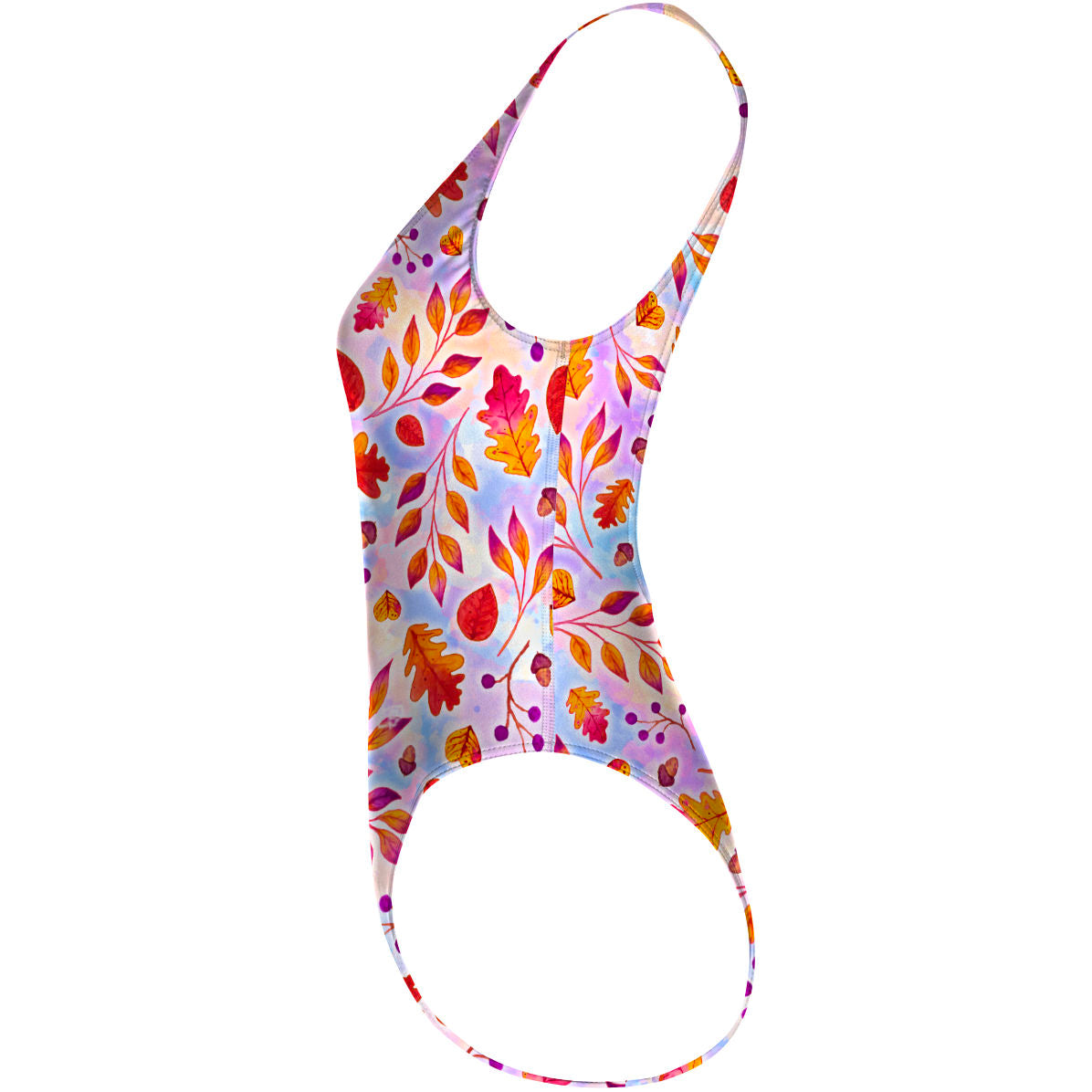 Tumbling Treasures - High Hip One Piece Swimsuit