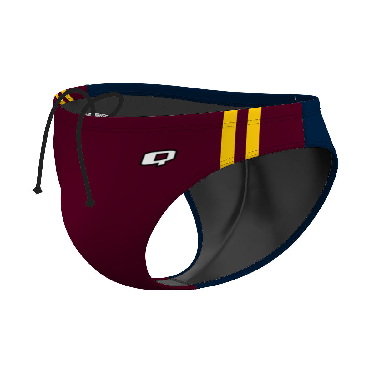 Navy Old Gold - Waterpolo Brief Swimsuit