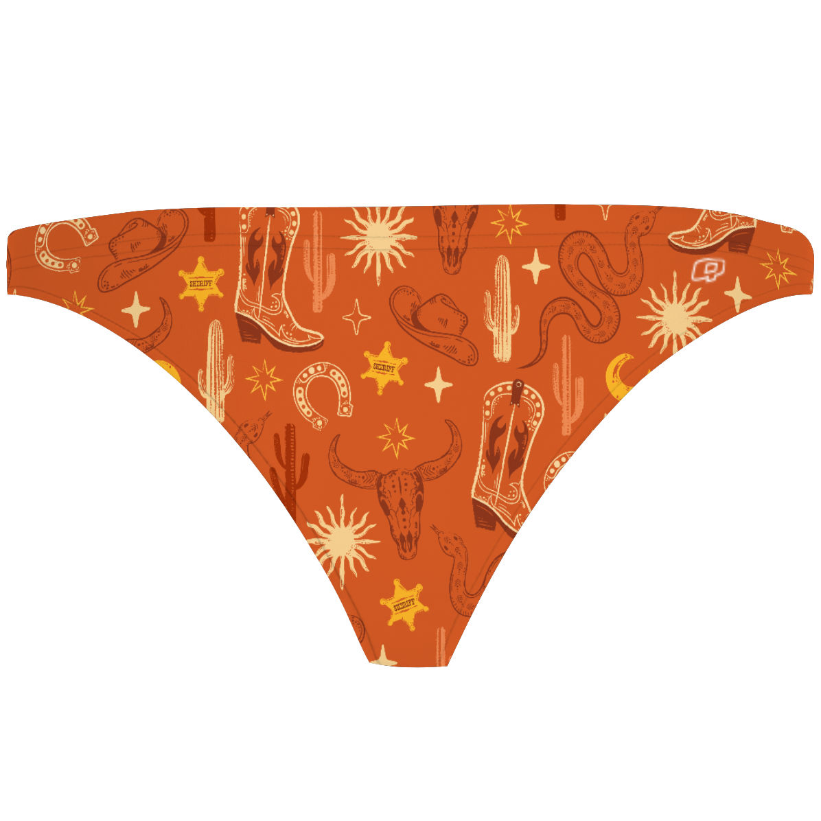 Western Sunset - Tieback Bikini Bottom